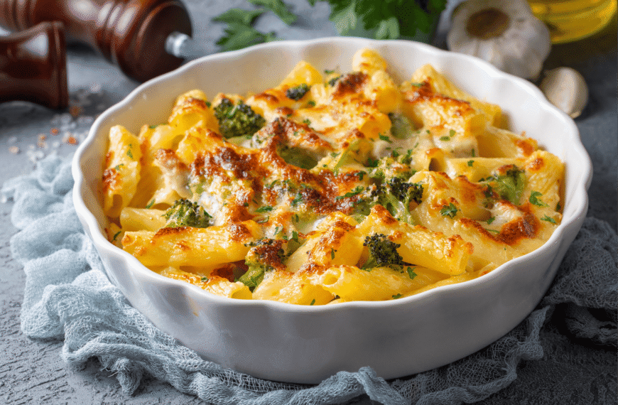 Cheesy Baked Rigatoni