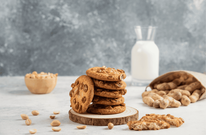 Peanut Milk Biscuits