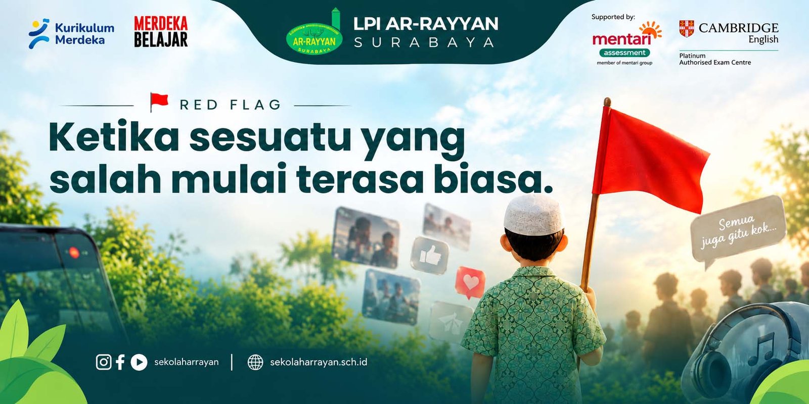 red flag versi islam