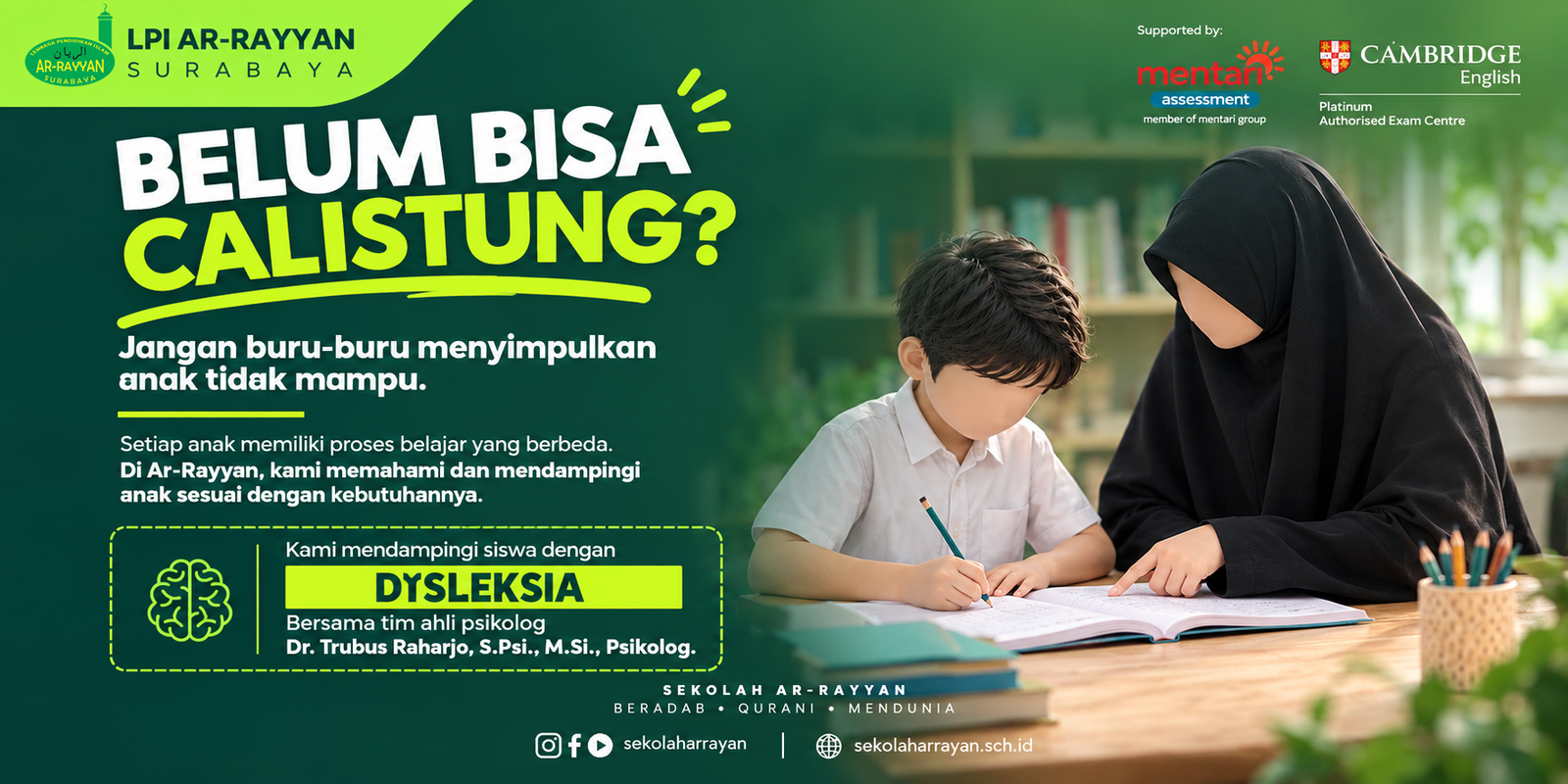 Belum Bisa CALISTUNG ?